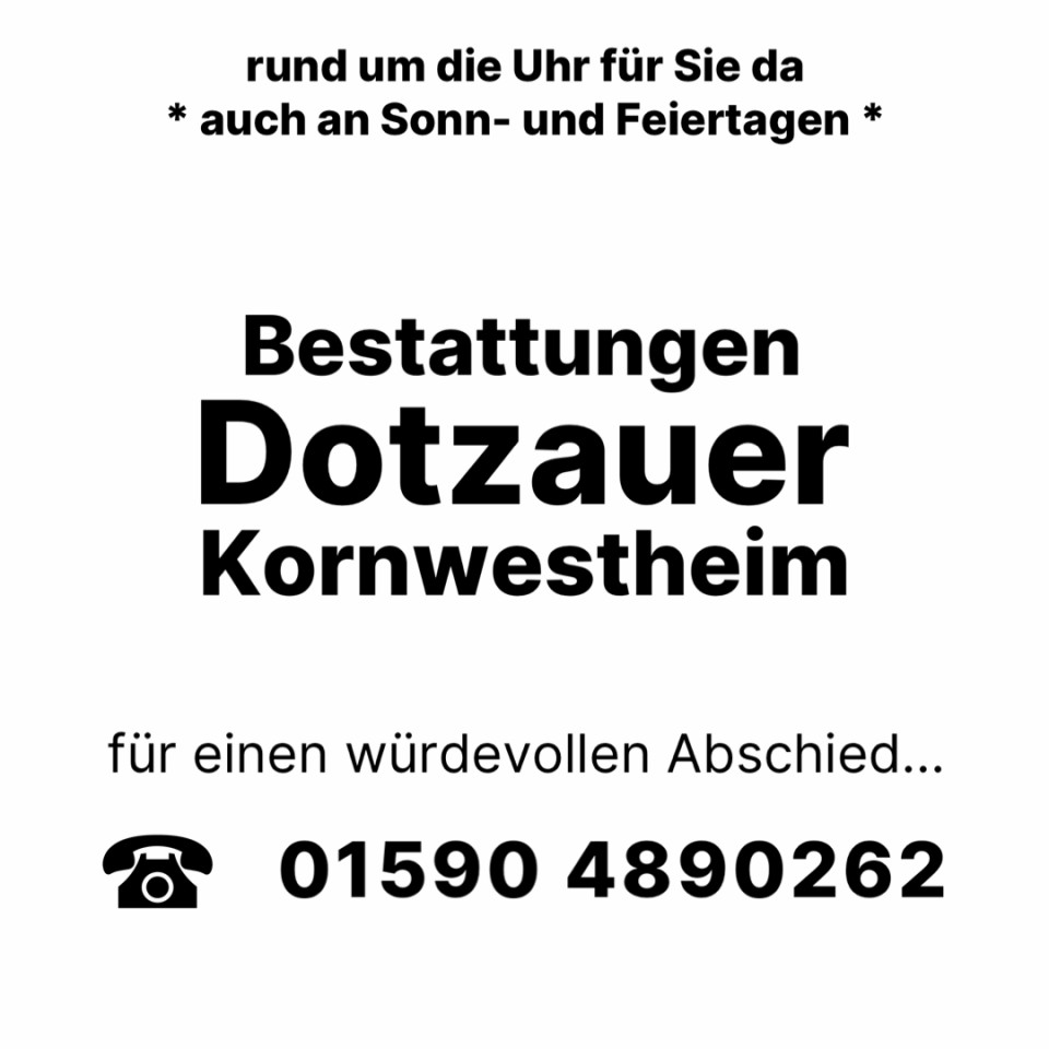 Beerdigungen Scholpenäcker